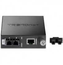 Intelligent 1000Base-T to 1000Base-FX Multi-Mode SC Fiber Converter - [TFC-1000MSC]